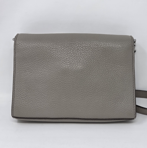 Tory Burch Britten Crossbody In French Gray - Picture 2 of 8